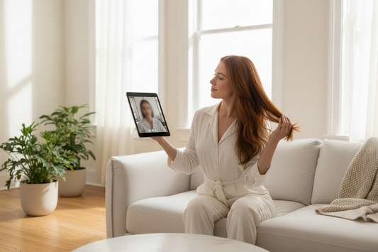 How Online Hair Consultations Can Transform Your Hair Journey